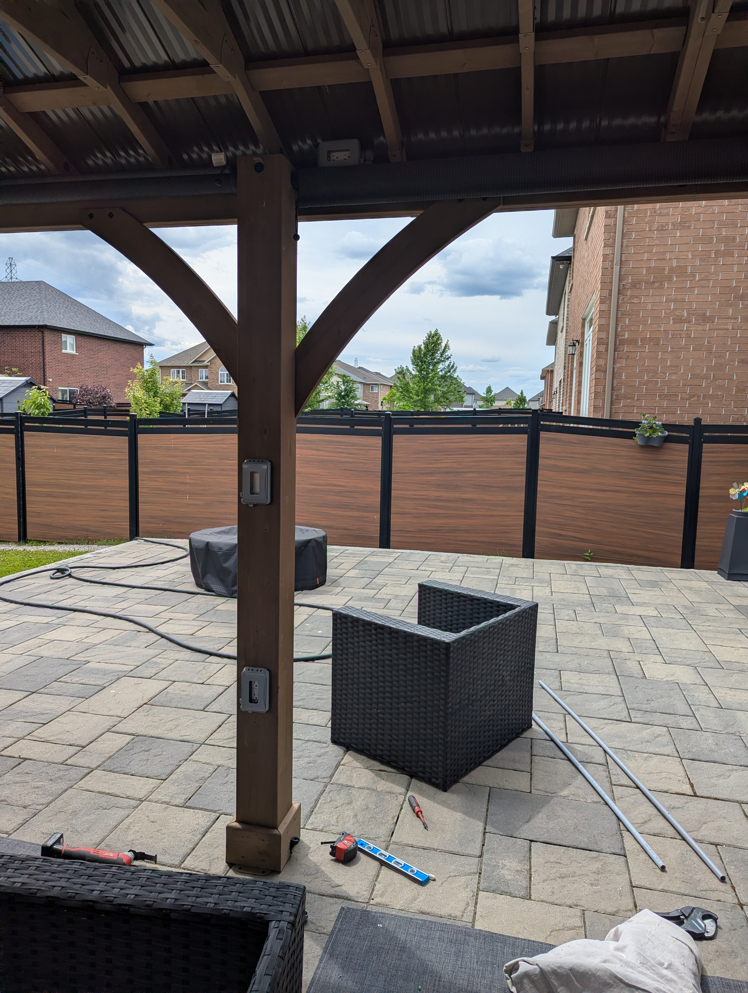 Patio outlets